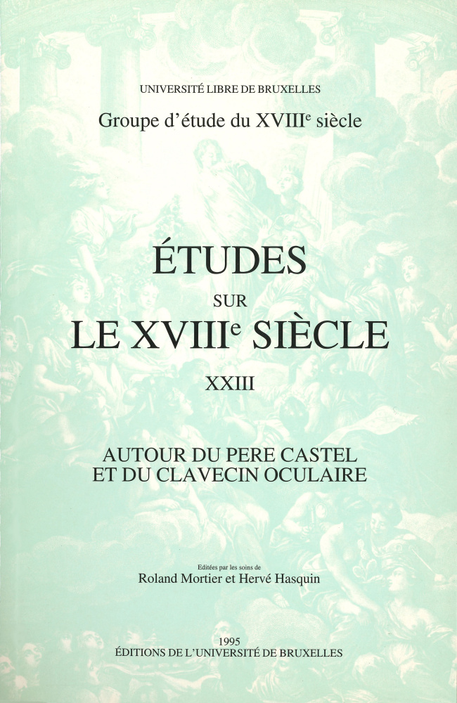 Autour du père Castel et du clavecin oculaire