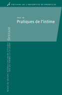 Pratiques de l'intime