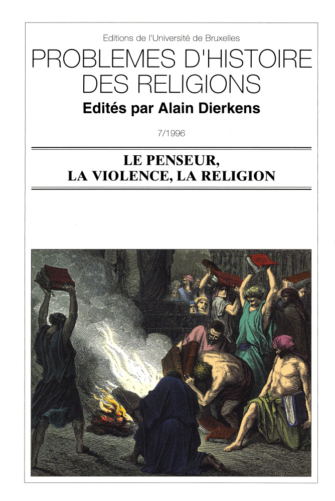 Le penseur, la violence, la religion