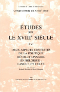 Deux aspects contestés de la politique révolutionnaire en Belgique : langue et culte