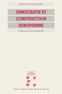 Démocratie et construction européenne