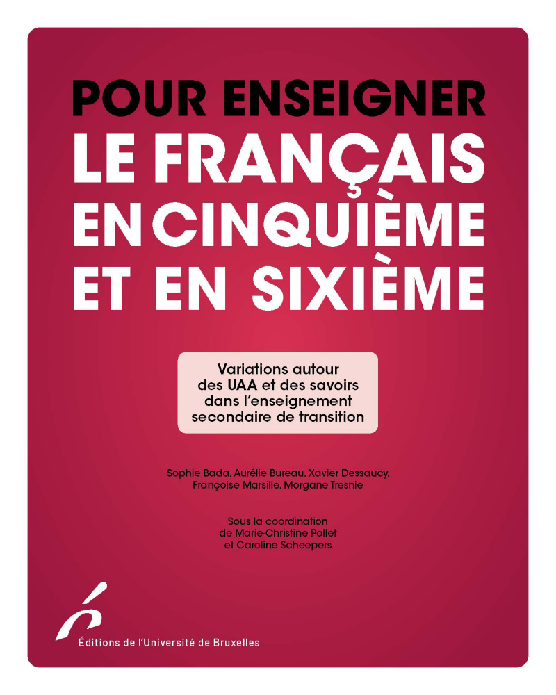 Pour enseigner le français en cinquième et en sixième