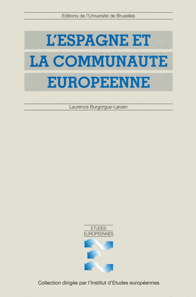 L'Espagne et la Communauté européenne