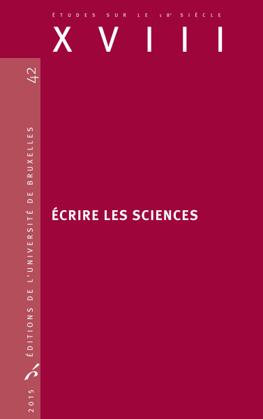 Écrire les sciences