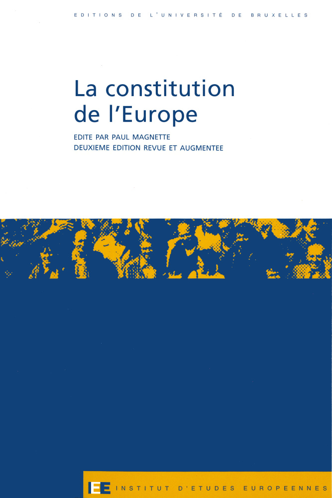 La constitution de l'Europe