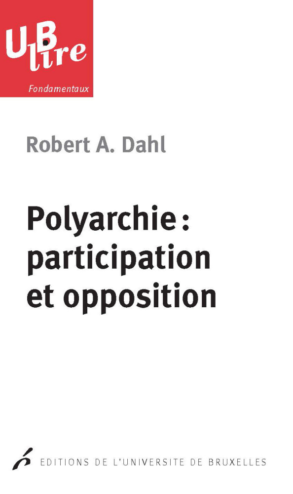 Polyarchie: participation et opposition