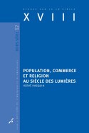 Population, commerce et religion au siècle des Lumières