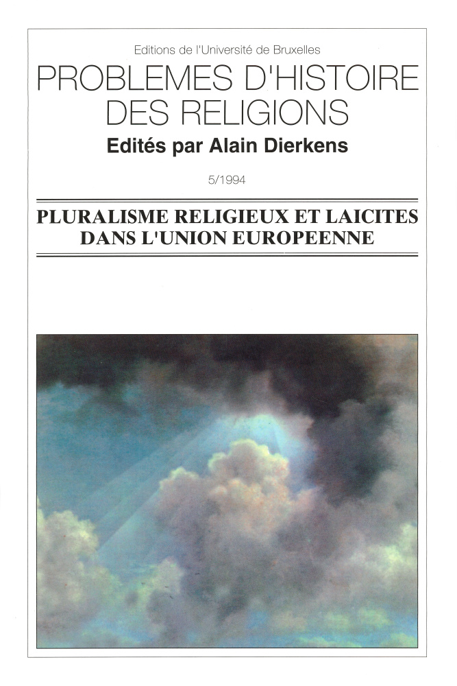 Pluralisme religieux et laïcités dans l'Union européenne