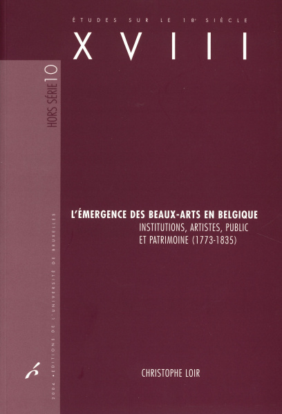 L'émergence des beaux-arts en Belgique