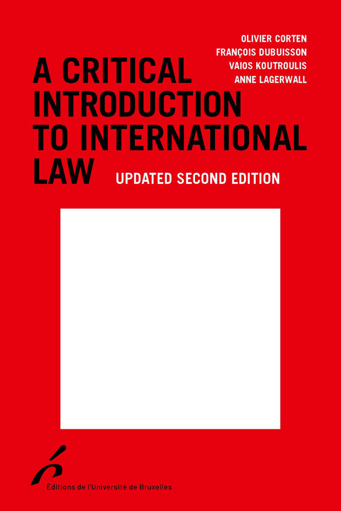A critical introduction to international law